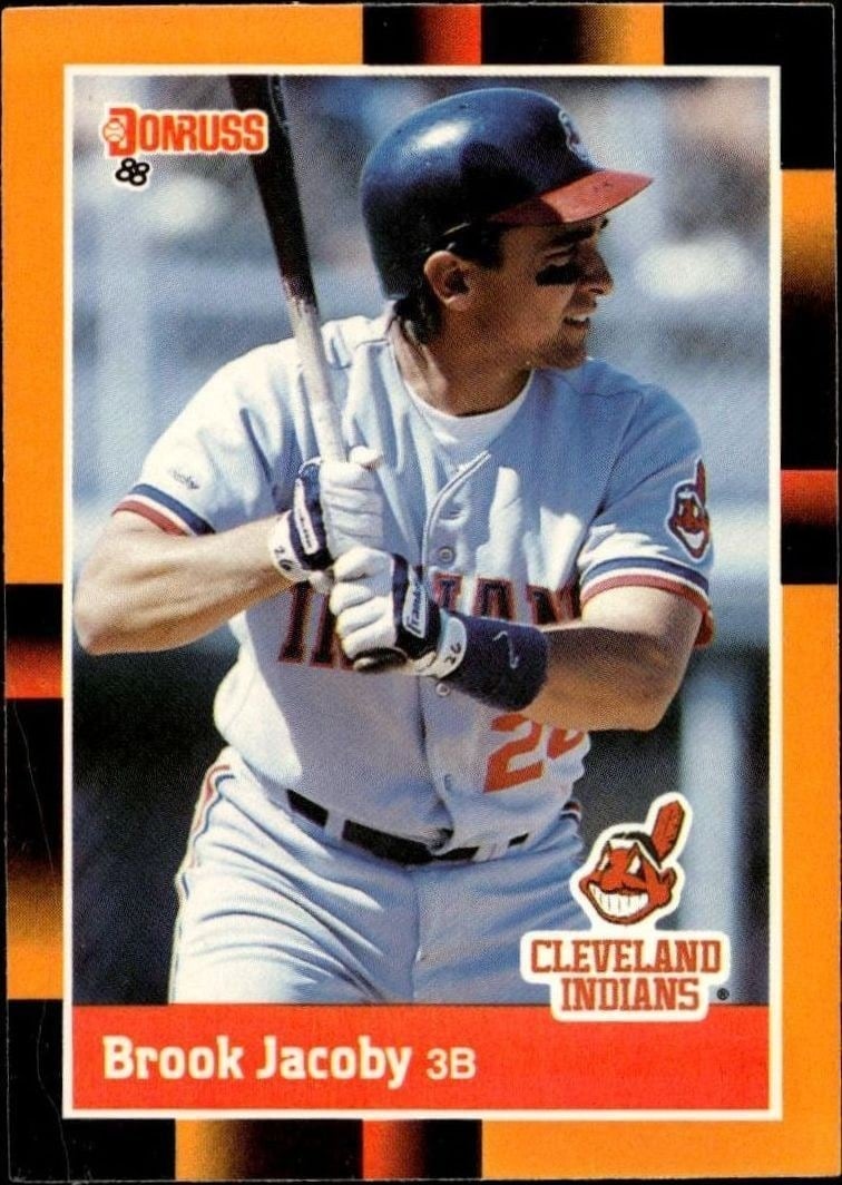 1988 Donruss Baseball's Best Brook Jacoby #229 baseball trading card front