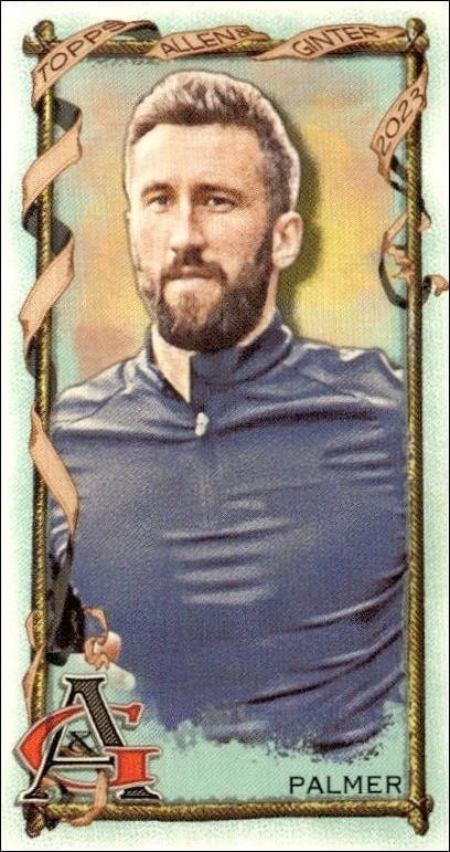 Ollie Palmer 2023 Topps Allen & Ginter #272 Baseball Trading Card - Front 2023 Topps Allen & Ginter Ollie Palmer #272 baseball trading card front