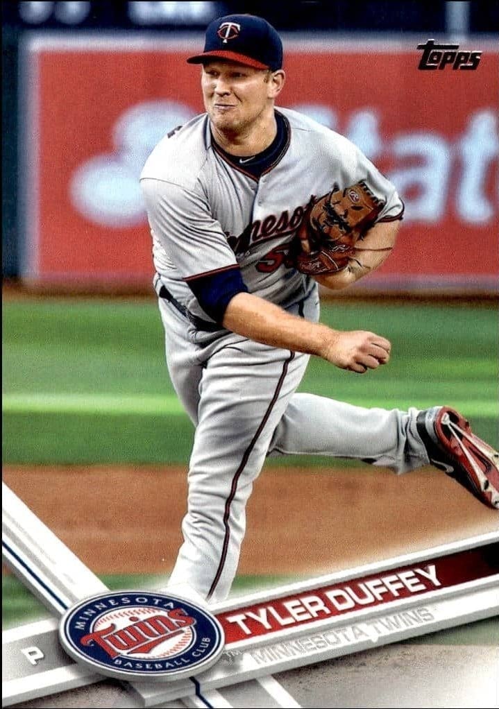 2017 Topps Tyler Duffey #305 baseball trading card front