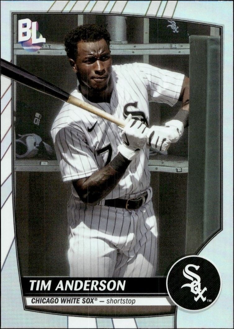 Tim Anderson 2023 Topps Big League #216 Baseball Trading Card - Front 2023 Topps Big League Tim Anderson #216 baseball trading card front
