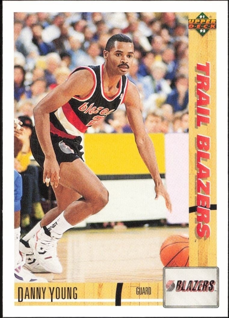 1991-92 Upper-Deck Danny Young #41 trading card