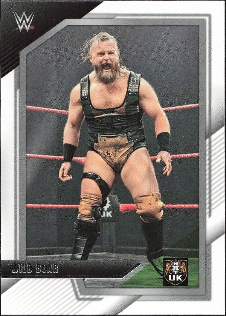 2022 Panini WWE NXT UK Wild Boar #52 trading card