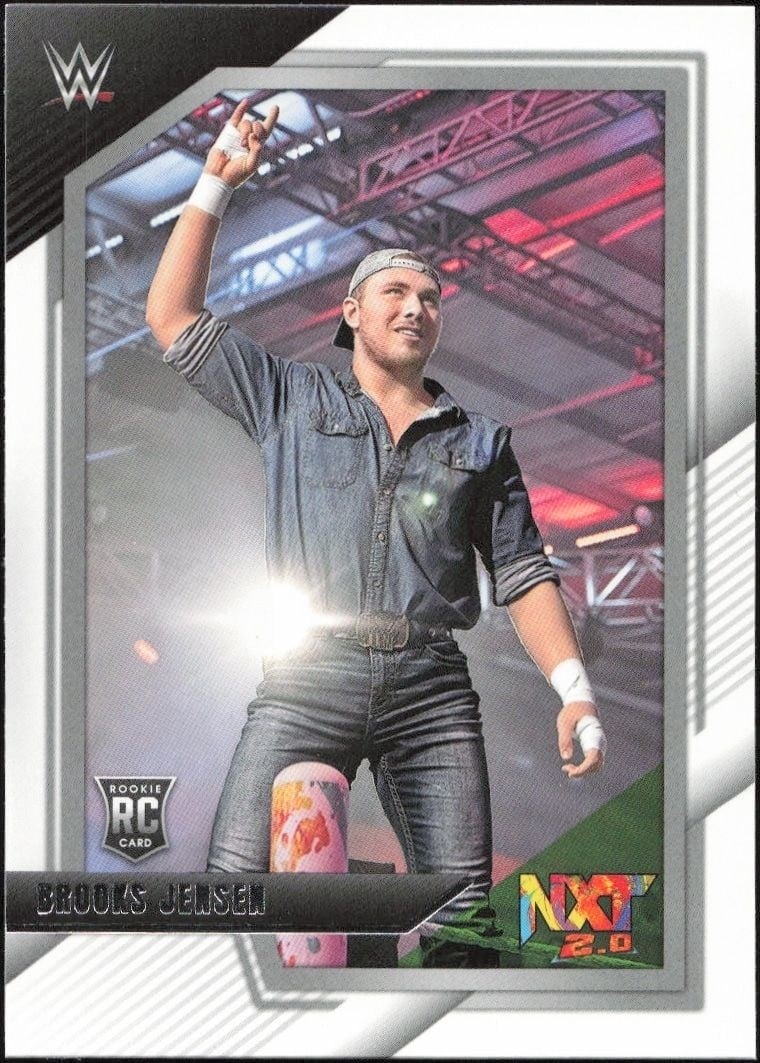 2022 Panini NXT 2.0 WWE Brooks Jensen #35 trading card