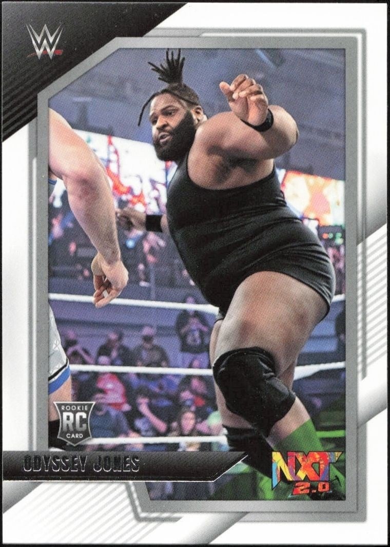 2022 Panini NXT 2.0 WWE Odyssey Jones #59 trading card