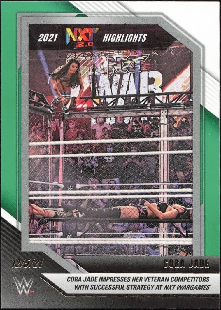 2022 Panini NXT 2.0 WWE Cora Jade #37 trading card