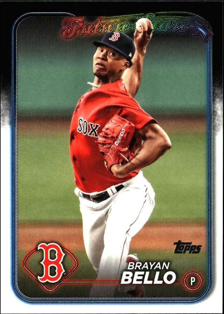 Brayan Bello 2024 Topps Series 2 #606 Baseball Trading Card - Front 2024 Topps Series 2 Brayan Bello #606 baseball trading card front