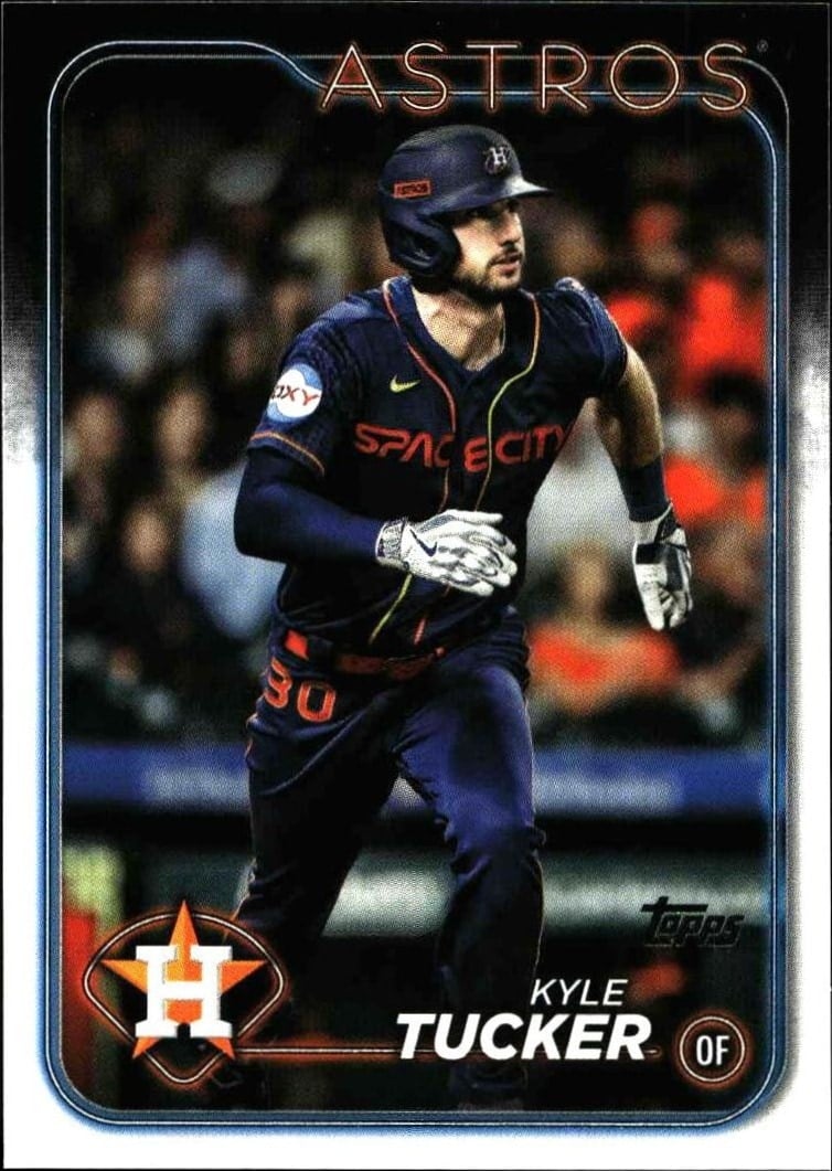 Kyle Tucker 2024 Topps Series 2 #551 Baseball Trading Card - Front 2024 Topps Series 2 Kyle Tucker #551 baseball trading card front