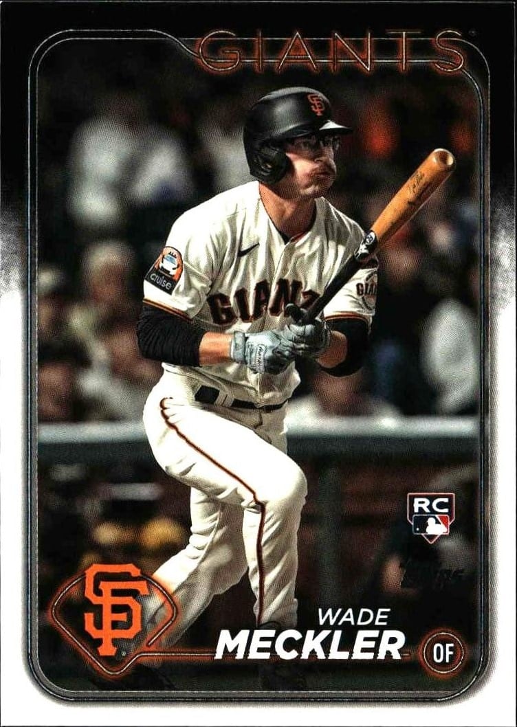 2024 Topps Series 2 Wade Meckler #458 baseball trading card front