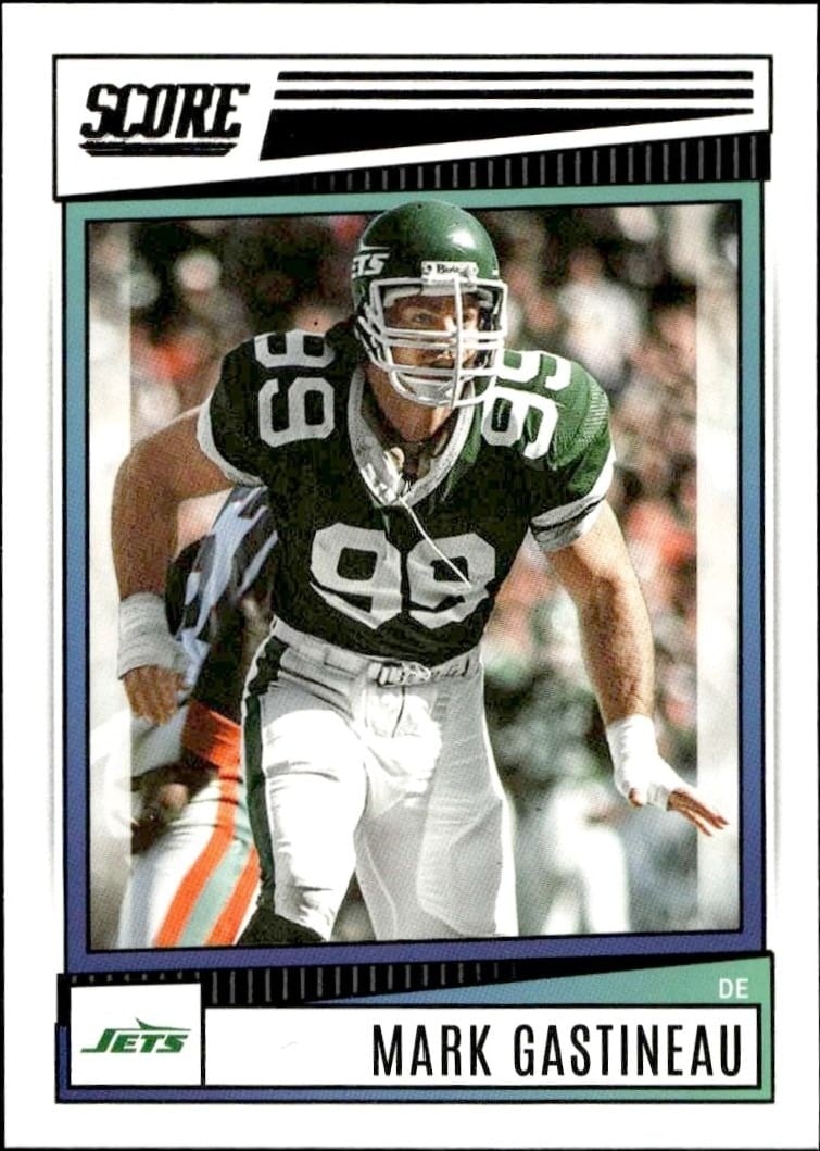 2022 Panini Score Mark Gastineau #300 trading card