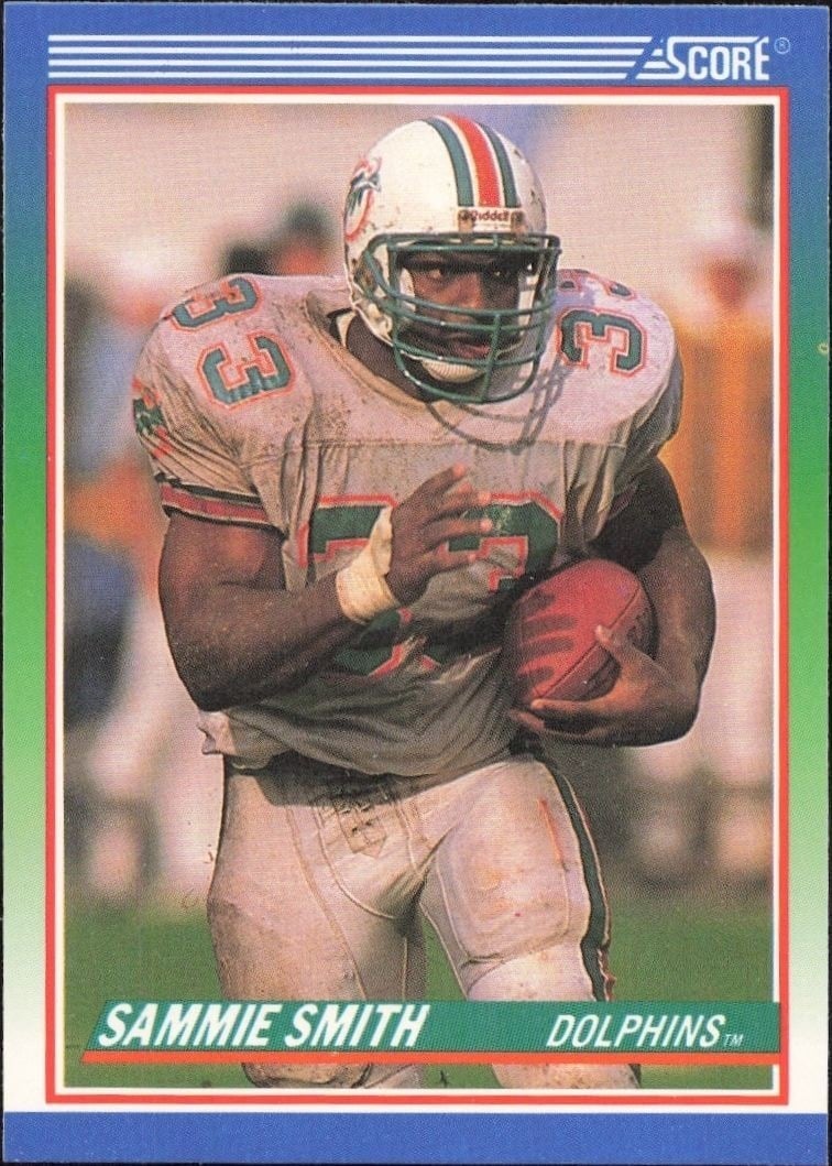 1990 Score Sammie Smith #333 trading card