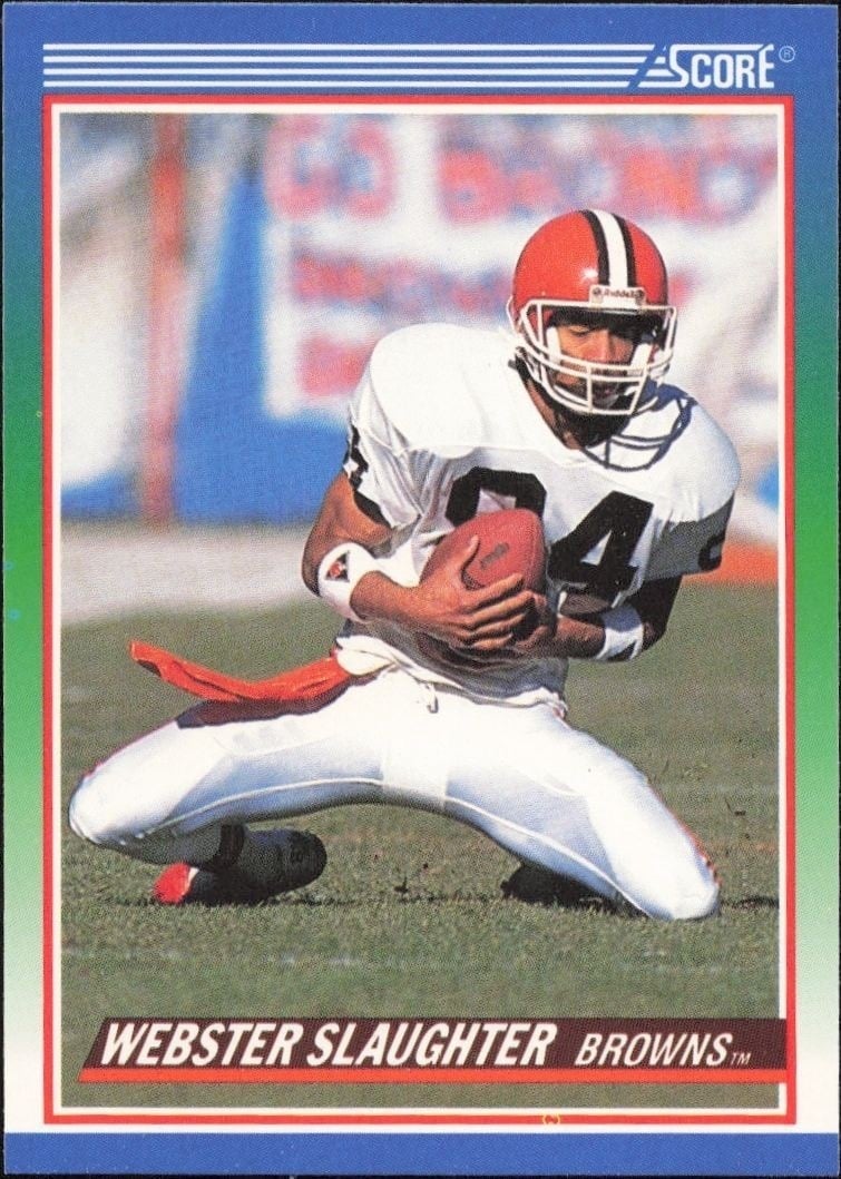1990 Score Webster Slaughter #355 trading card
