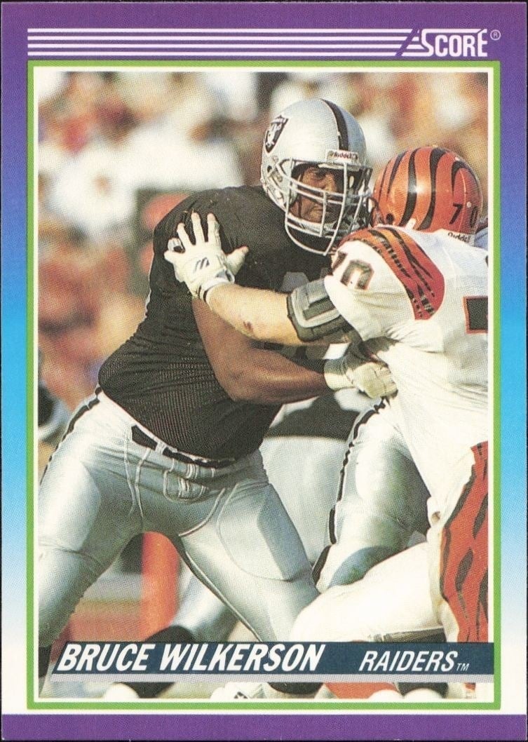 1990 Score Bruce Wilkerson #465 trading card