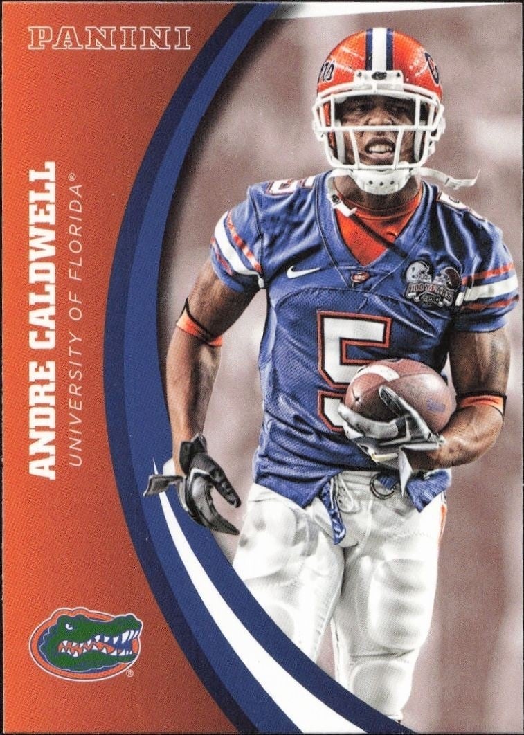 2015 Panini Florida Gators Andre Caldwell #69 trading card