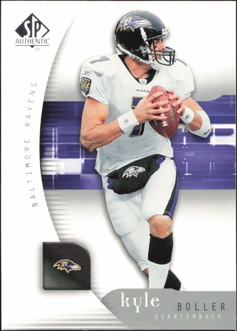 2005 Upper-Deck SP Authentic Kyle Boller #7 trading card