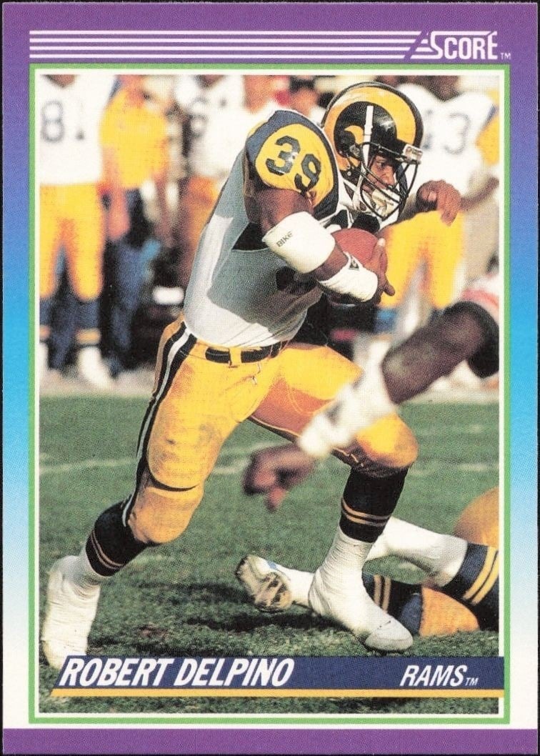 1990 Score Robert Delpino #184 trading card