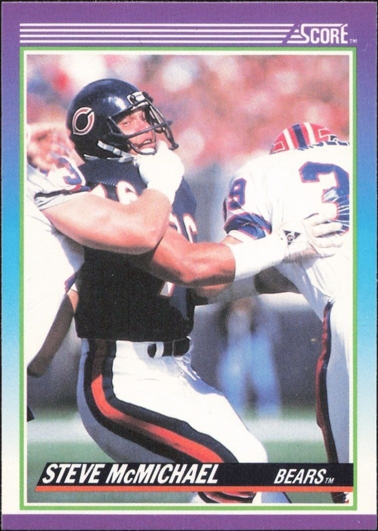 1990 Score Steve McMichael #197 trading card