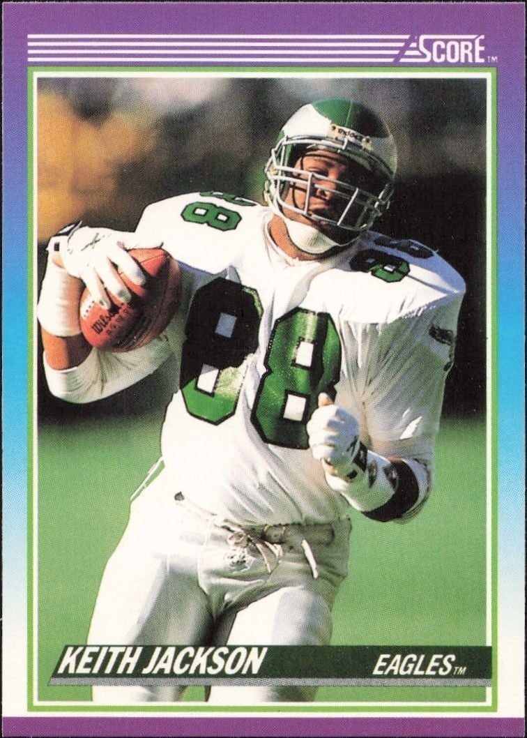 1990 Score Keith Jackson #210 trading card