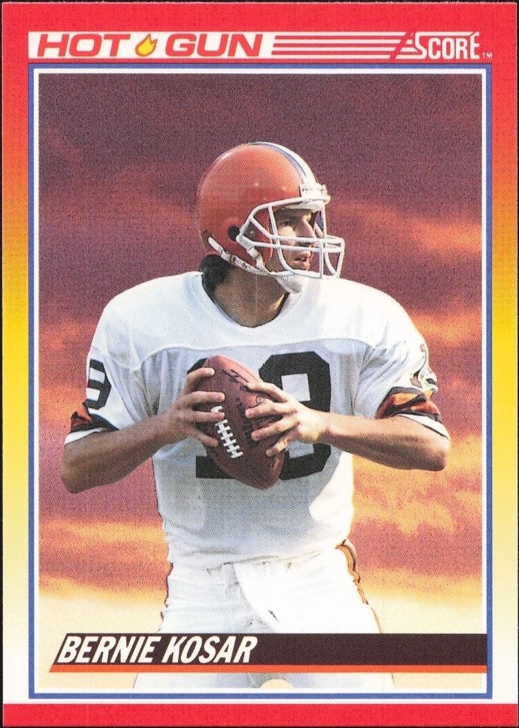 1990 Score Bernie Kosar #319 trading card