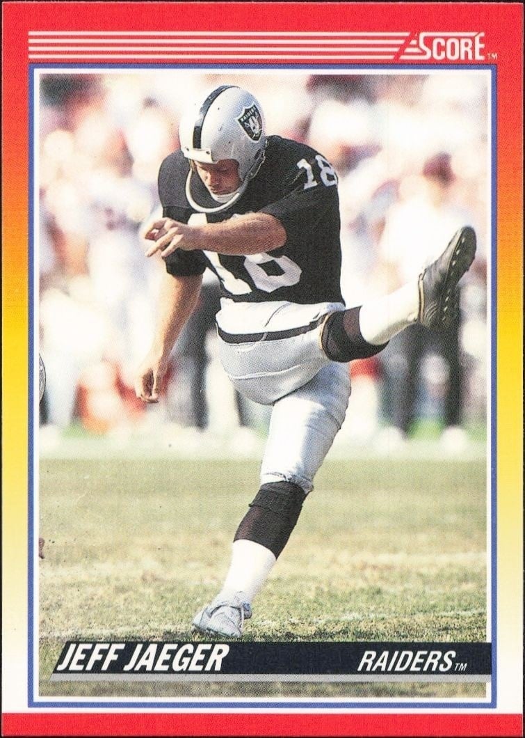 1990 Score Jeff Jaeger #287 trading card
