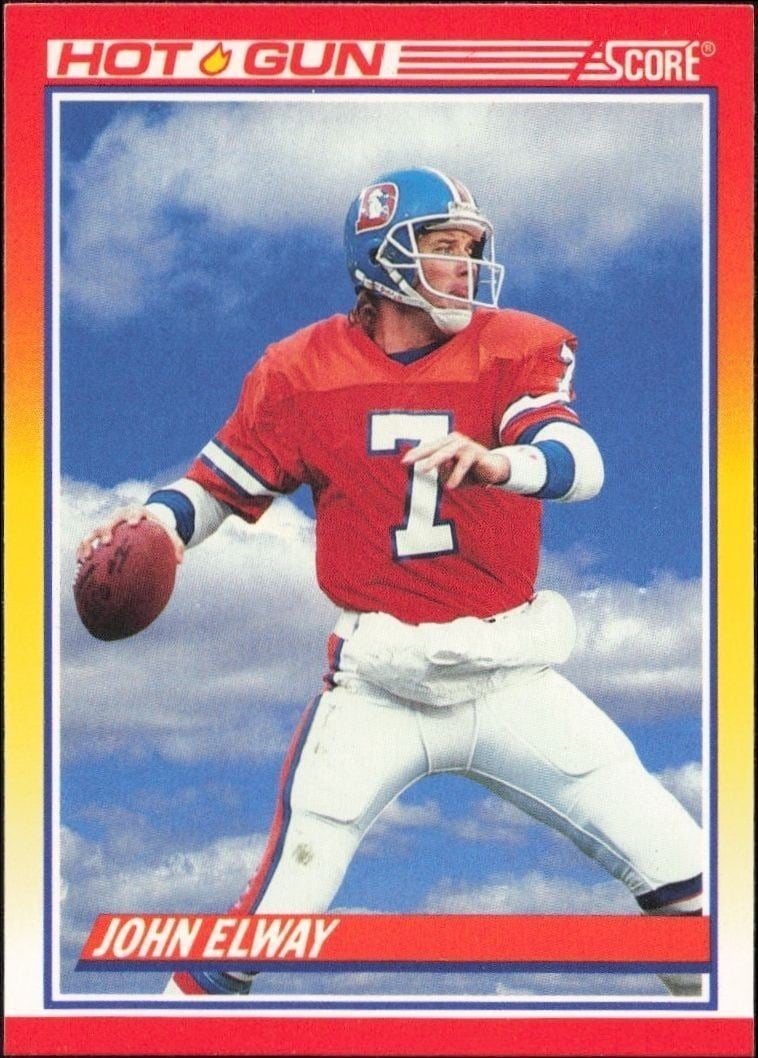 1990 Score John Elway #564 trading card