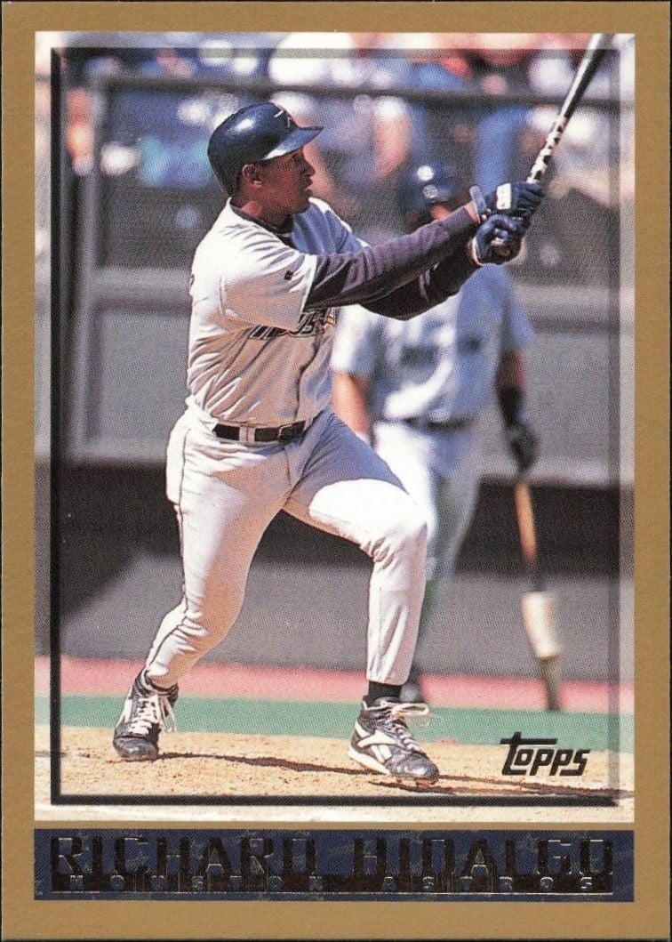 1998 Topps Series 2 Richard Hidalgo #461 trading card