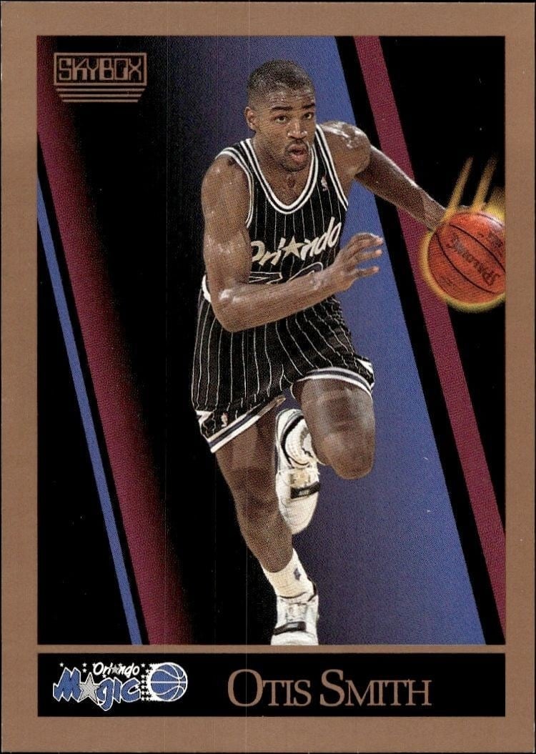 1990-91 Skybox Otis Smith #206 basketball trading card front