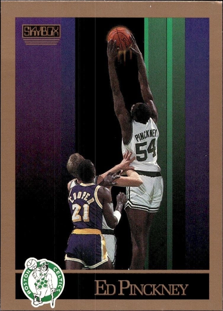 1990-91 Skybox Ed Pinckney #22 basketball trading card front