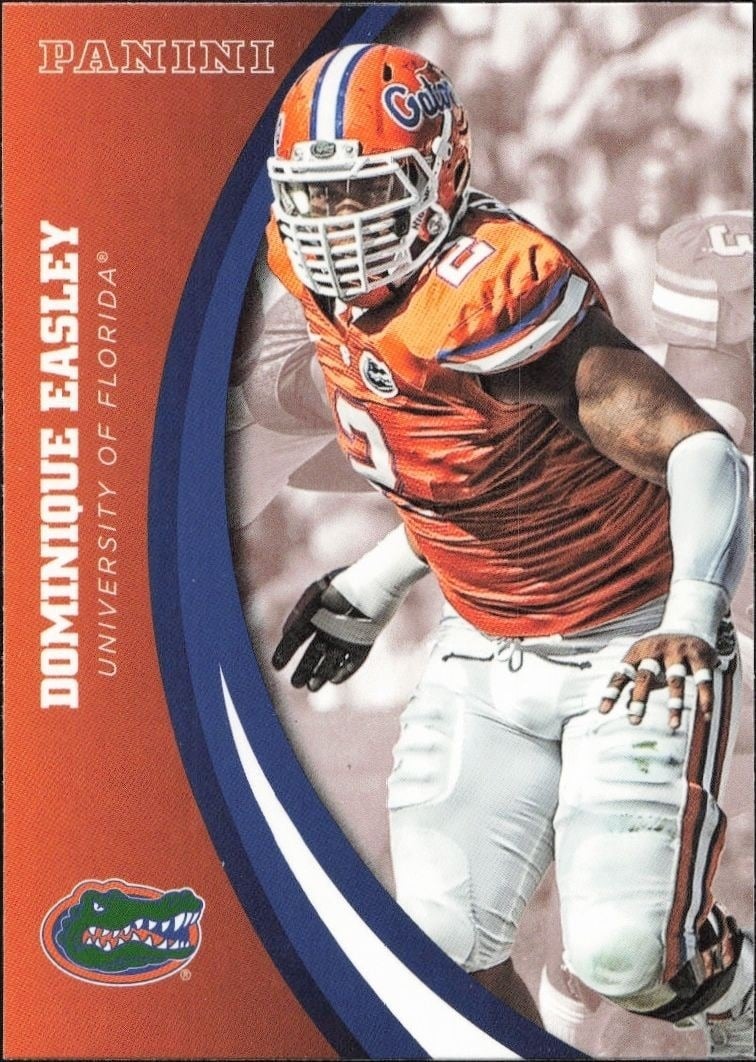 2015 Panini Florida Team Collection Dominique Easley #15 trading card