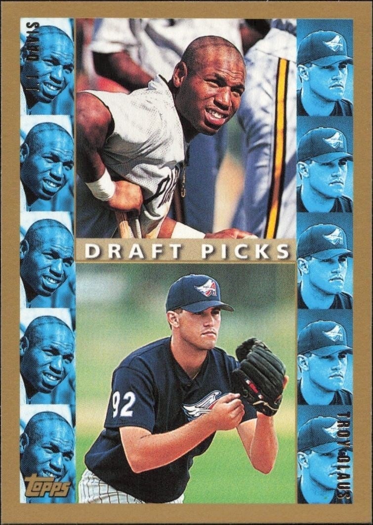1998 Topps J.J. Davis #492 trading card