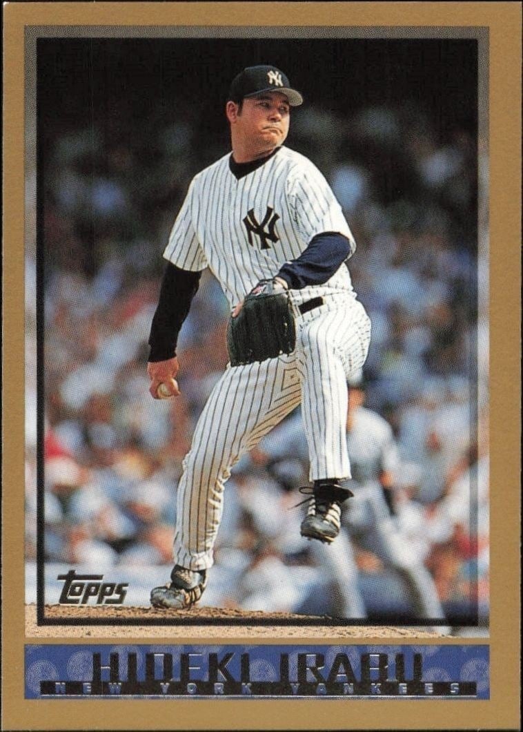 1998 Topps Series 1 Hideki Irabu #181 trading card