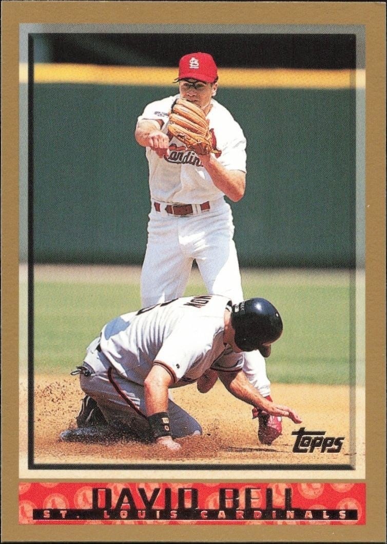 1998 Topps Series 1 David Bell #213 trading card