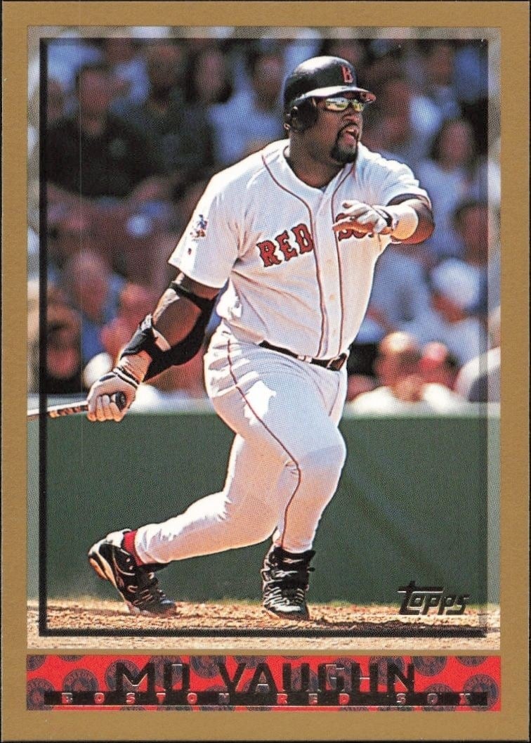 1998 Topps Series 1 Mo Vaughn #14 trading card