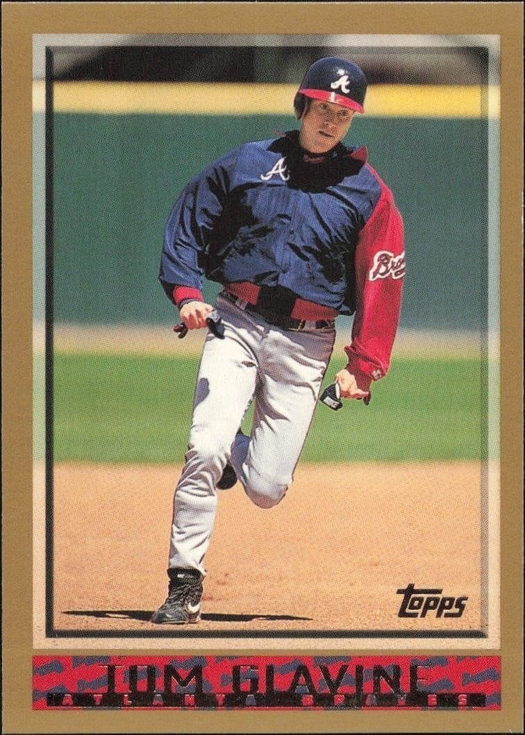 1998 Topps Series 1 Tom Glavine #130 trading card