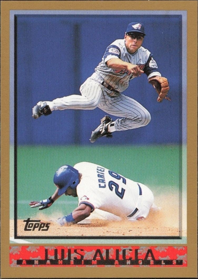 1998 Topps Series 1 Luis Alicea #209 trading card