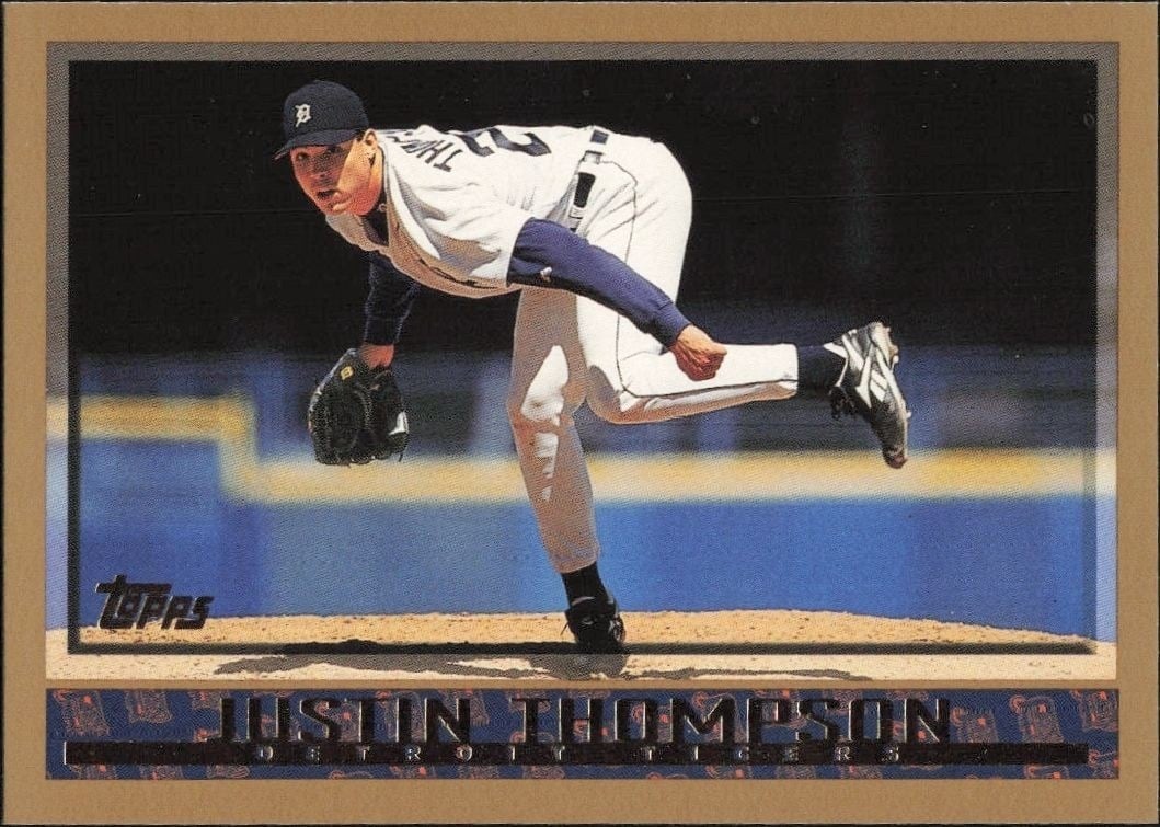 1998 Topps Series 2 Justin Thompson #315 trading card