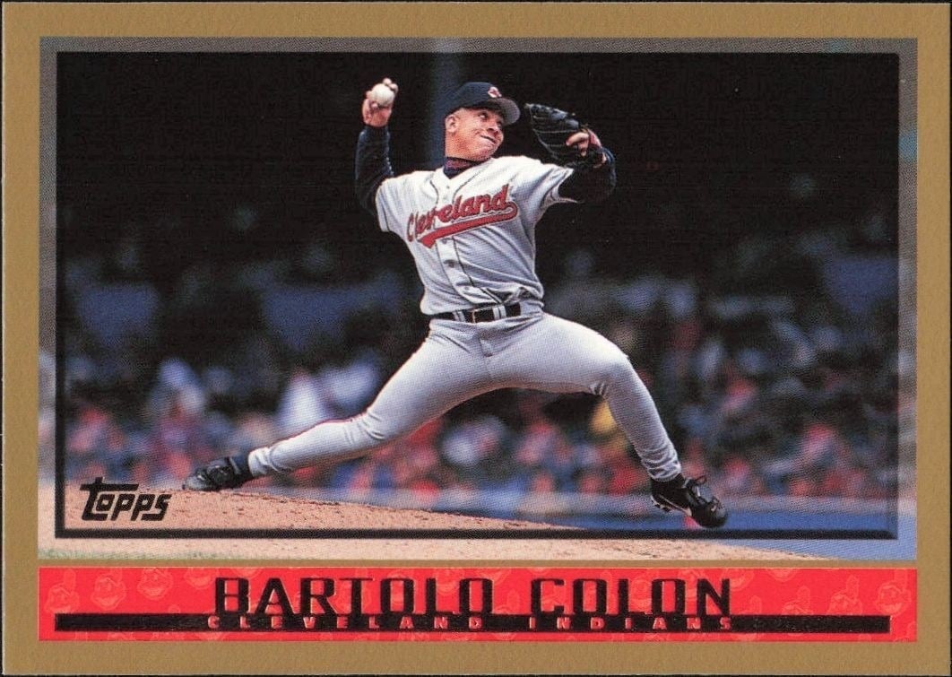 1998 Topps Series 2 Bartolo Colon #360 trading card