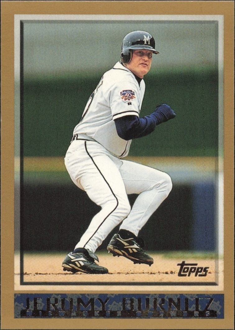 1998 Topps Series 1 Jeromy Burnitz #126 trading card