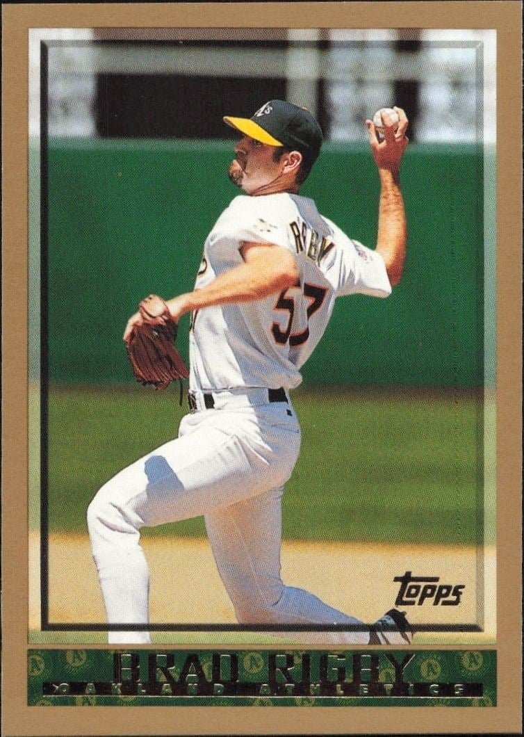 1998 Topps Series 2 Brad Rigby #415 trading card