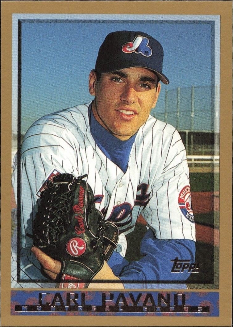 1998 Topps Series 2 Carl Pavano #458 trading card