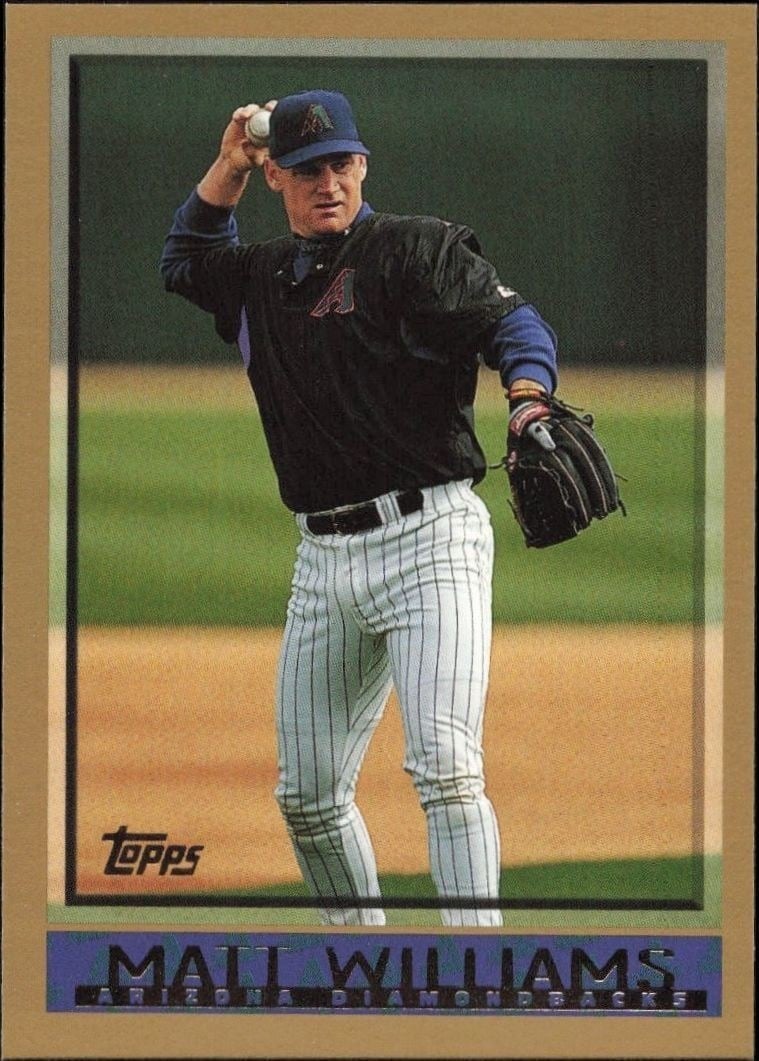 1998 Topps Series 2 Matt Williams #439 trading card