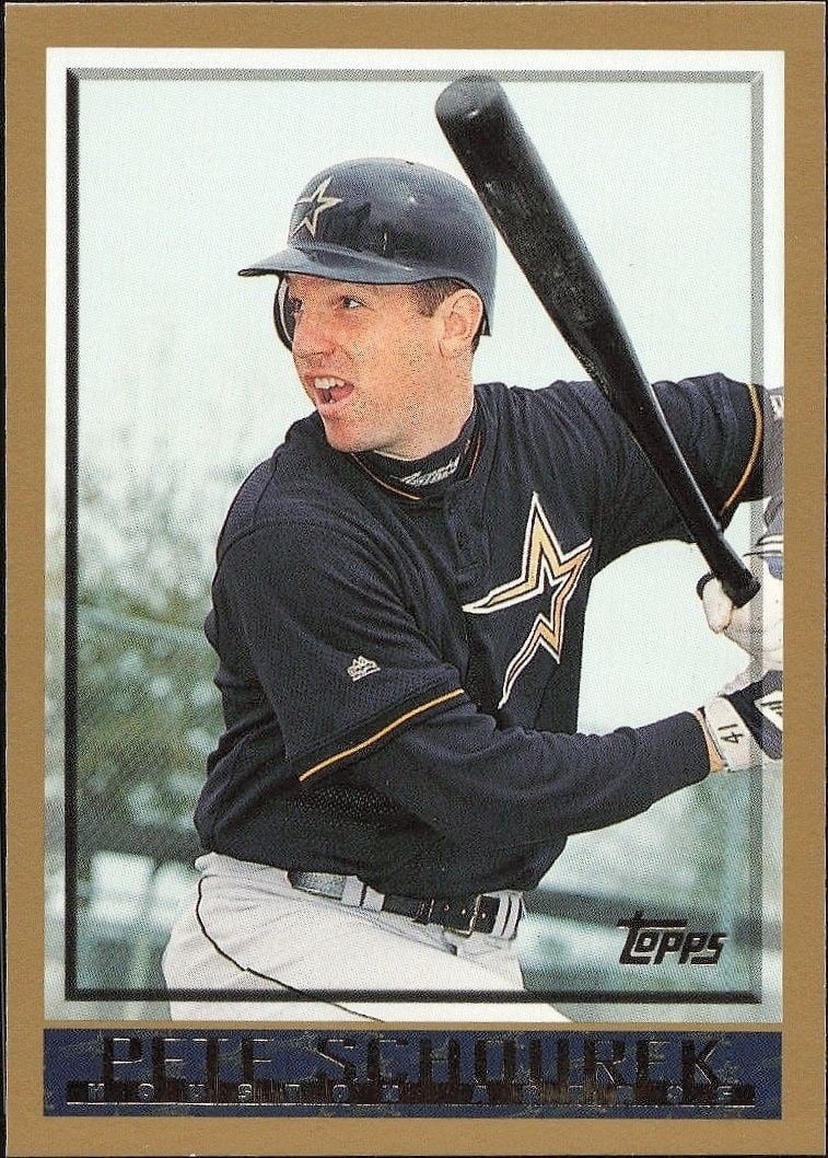 1998 Topps Series 2 Pete Schourek #426 trading card