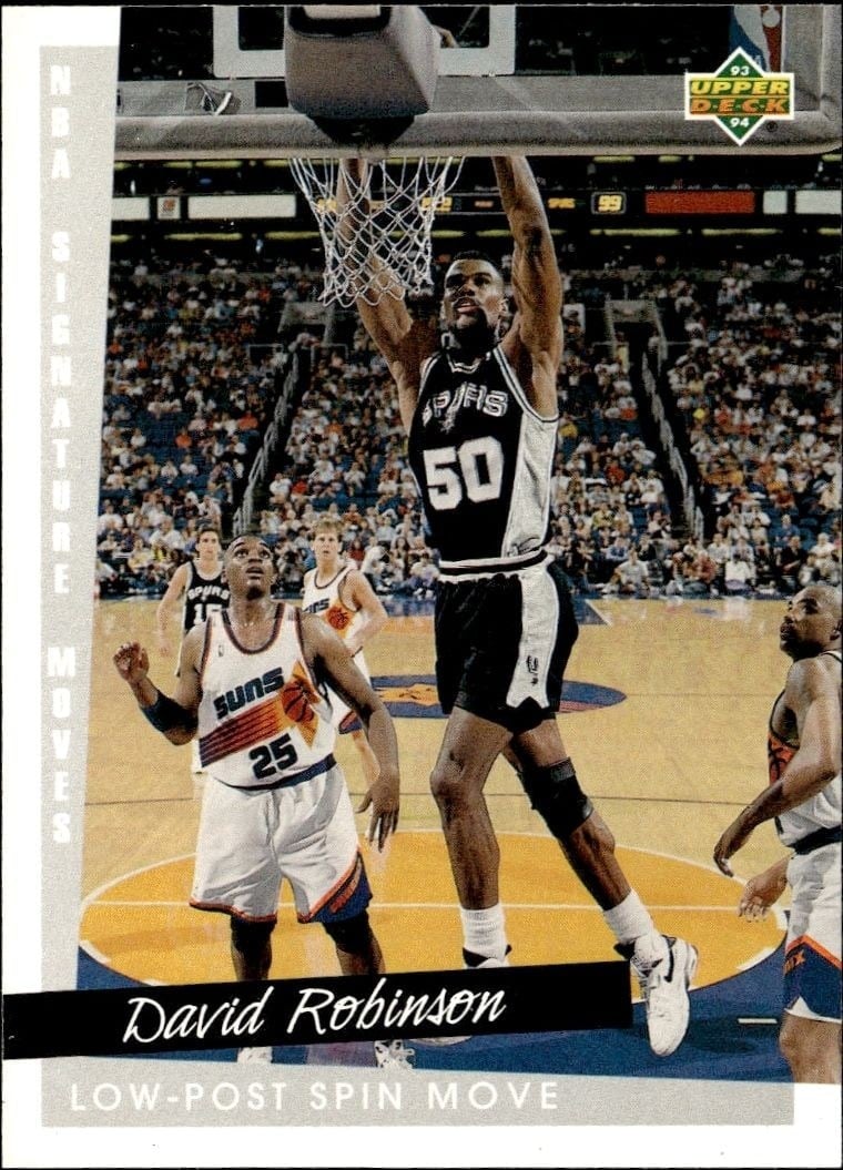 1993-94 Upper-Deck Collector's Choice David Robinson #248 trading card