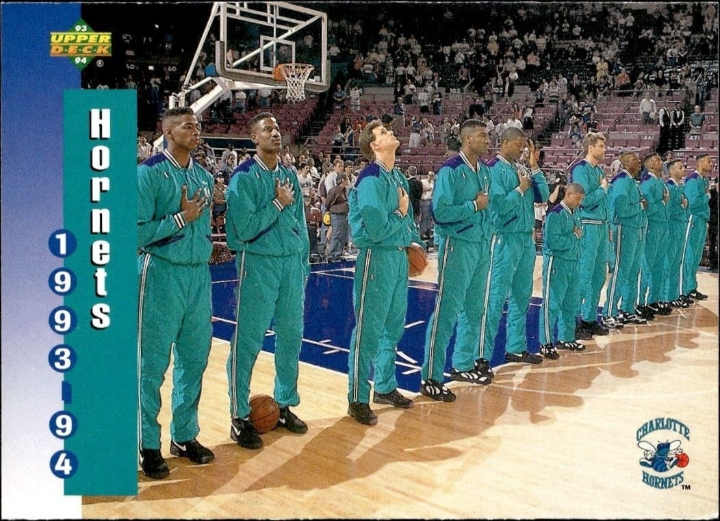 1993-94 Upper-Deck Collector's Choice Charlotte Hornets #212 trading card