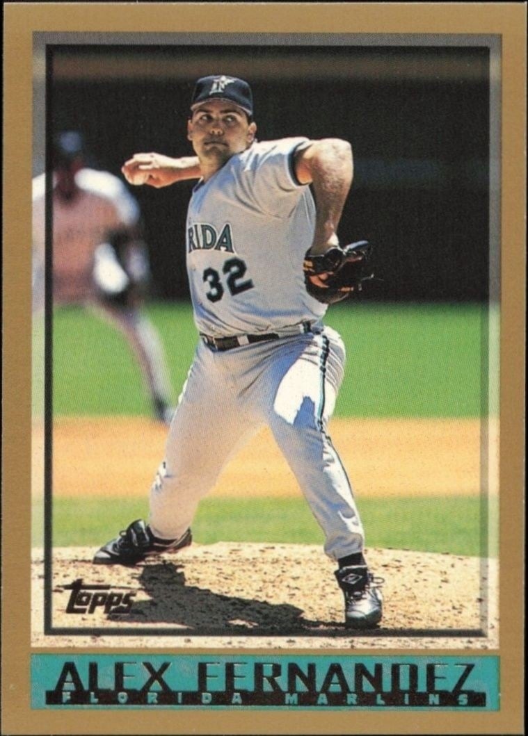 1998 Topps Series 1 Alex Fernandez #149 trading card