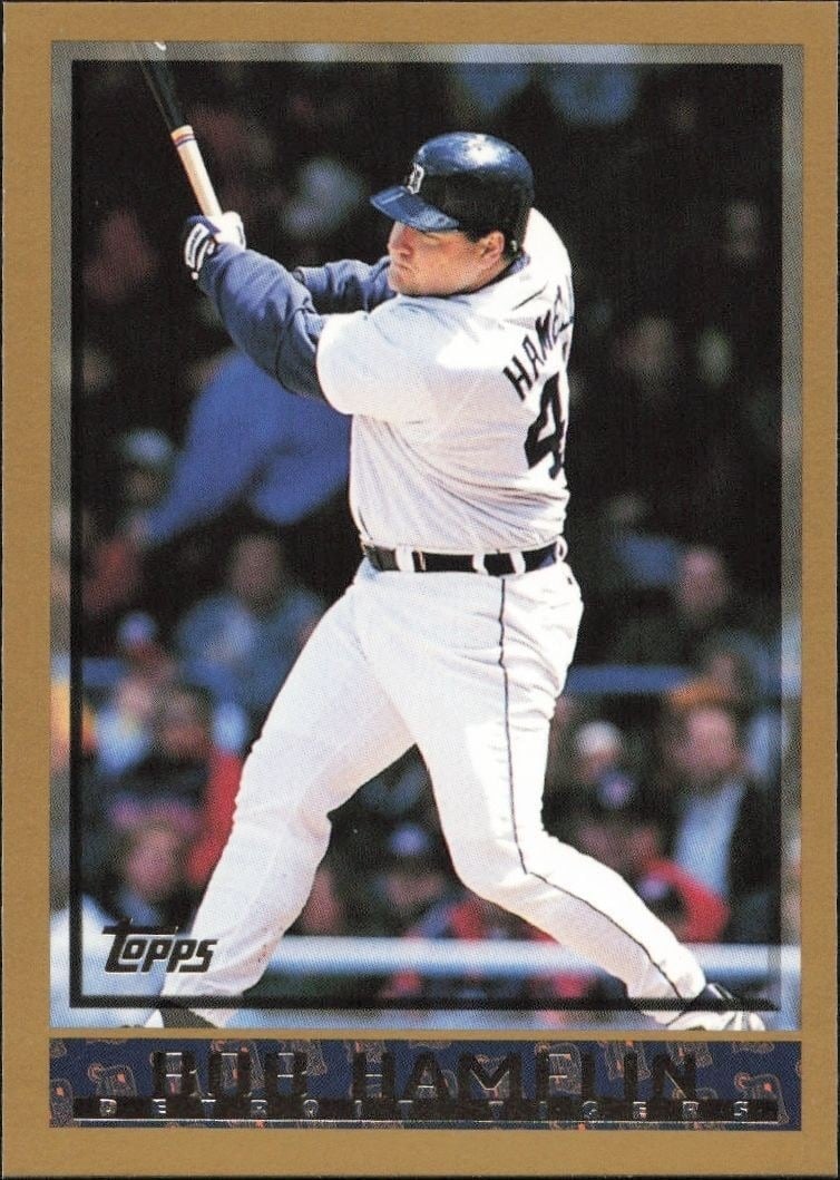 1998 Topps Series 1 Bob Hamelin #195 trading card