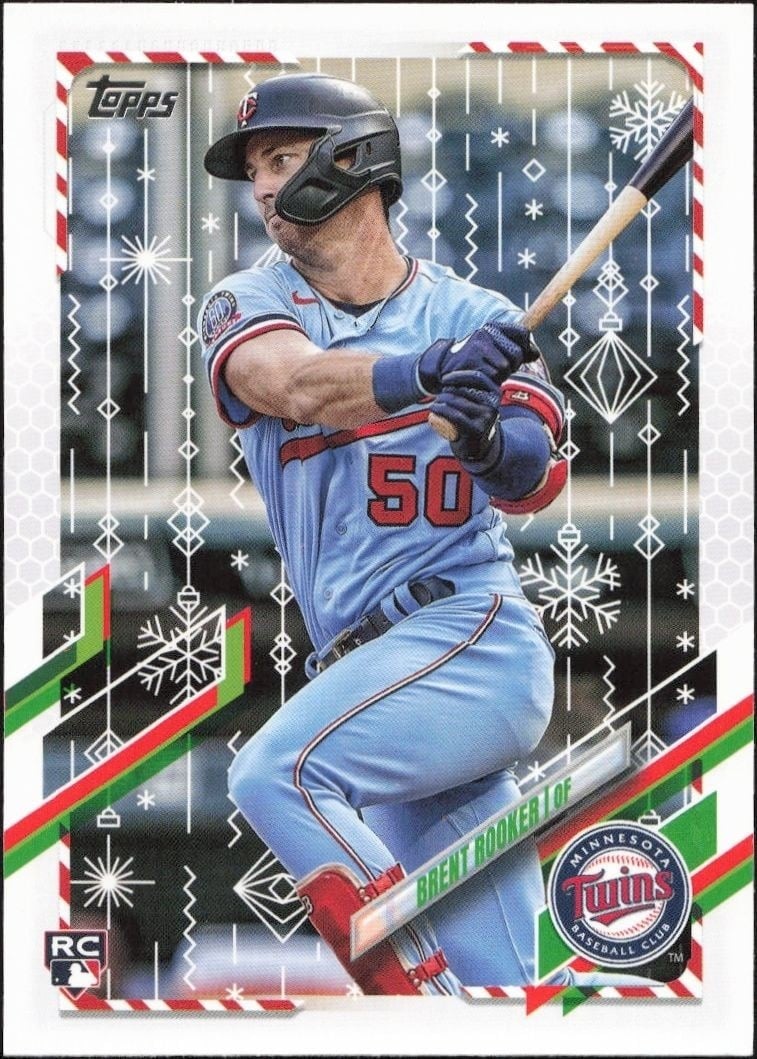 2021 Topps Holiday Brent Rooker #HW158 trading card