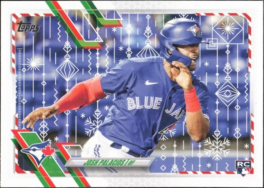 2021 Topps Holiday Josh Palacios #HW3 trading card