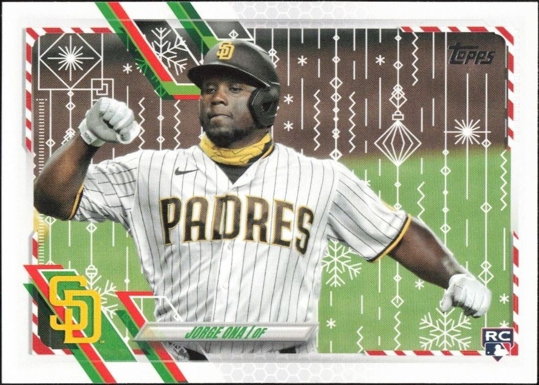 2021 Topps Holiday Jorge Ona #HW109 trading card
