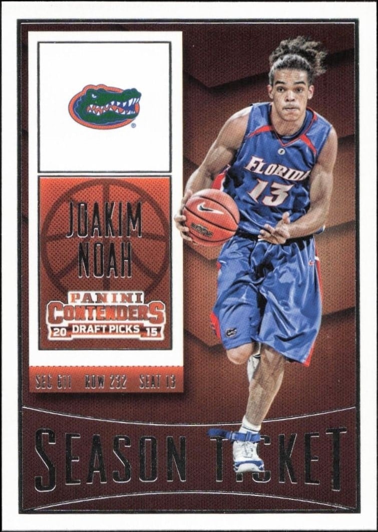 2015-16 Panini Contenders Draft Picks Joakim Noah #46 trading card