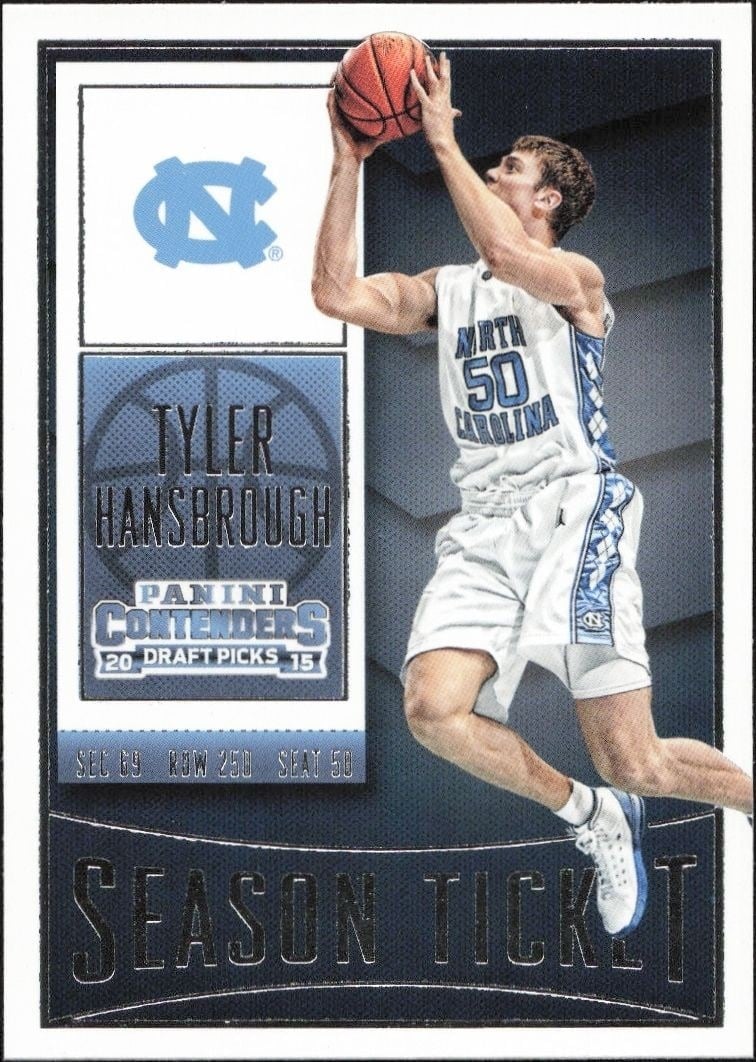 2015-16 Panini Contenders Draft Picks Tyler Hansbrough #94 trading card